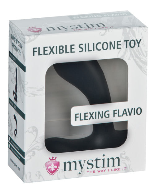 Flexing Flavio eStim Silicone Prostate Stimulator