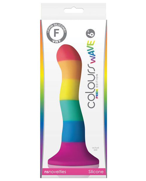 Pride Edition 6&quot; Wave Dildo