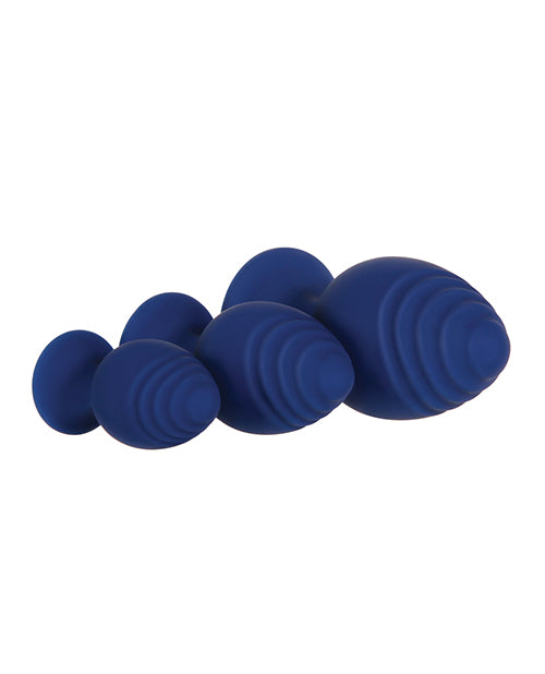 Get Your Groove on 3 pc Silicone Anal Plug Set