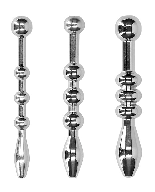 Urethral Sounding Metal Plug Set - 58mm