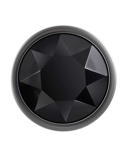 Black Gem Anal Plug - Large