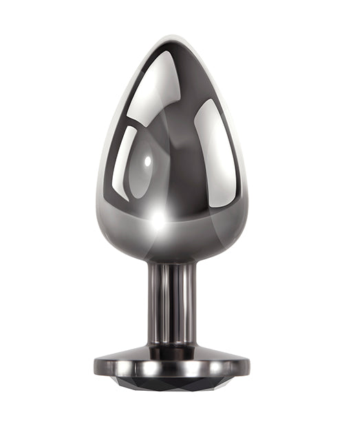 Black Gem Anal Plug - Large