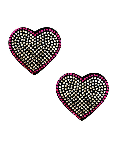 Burlesque Heart N&#039; Soul Crystal Heart Pasties