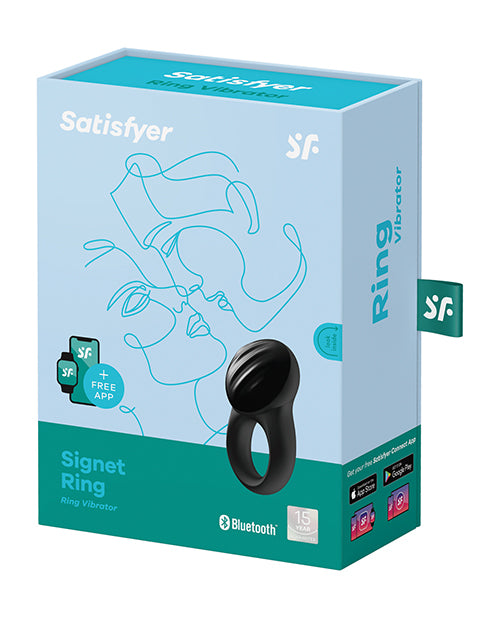 Signet Ring w/Bluetooth App