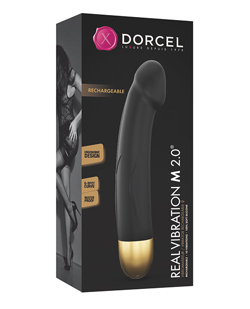 Real Vibration M 8.6&quot; Rechargeable Vibrator 2.0