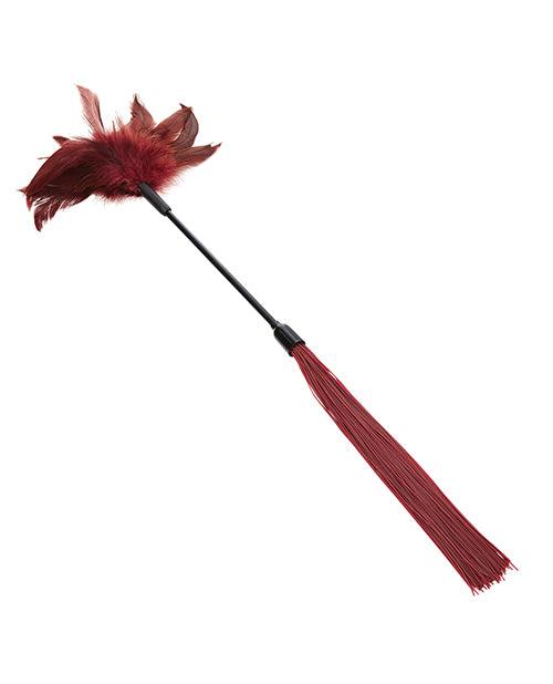 Enchanted Feather Tickler - Burgundy