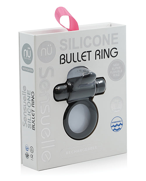 Rev Silicone 7 Function Bullet Ring w/Flutter Tip