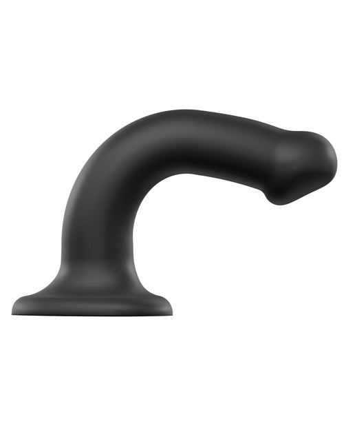 Strap On Me Silicone Bendable Dildo Medium - Black