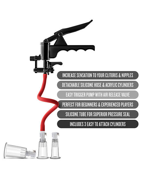 Temptasia Clitoris &amp; Nipple Pleasure Enhancement Pump System