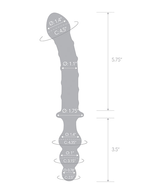 10&quot; Twister Dual Ended Dildo