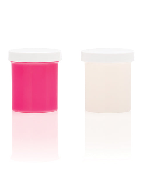 Clone-A-Willy Silicone Glow In The Dark Refill - Hot Pink