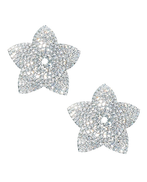 Burstin Blooms Crystal Jewel Reusable Silicone Nipple Pasties