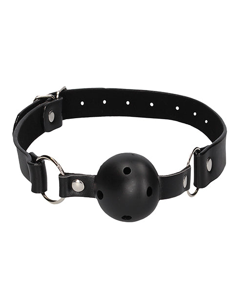 Breathable Ball Gag w/Nipple Clamps