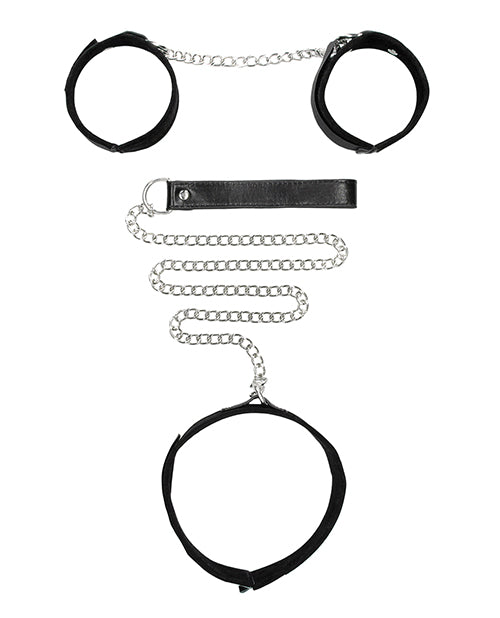 Velcro Collar w/Leash &amp; Hand Cuffs