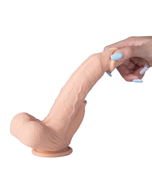 Colter App Controlled Realistic 8.5&quot; Thrusting Dildo Vibrator w/Clit Licker