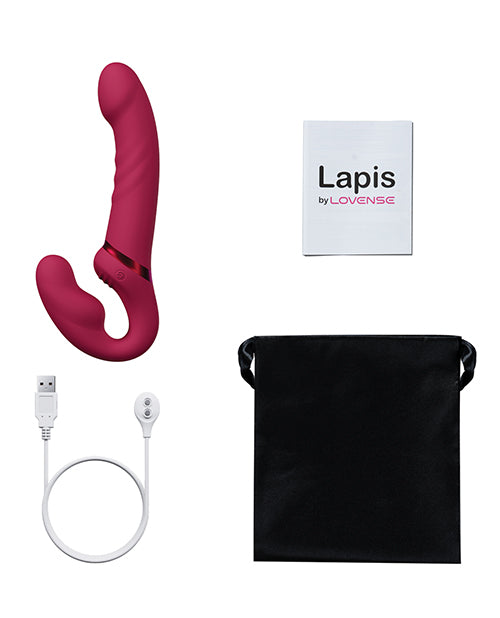 Lapis Vibrating Strapless Strap On