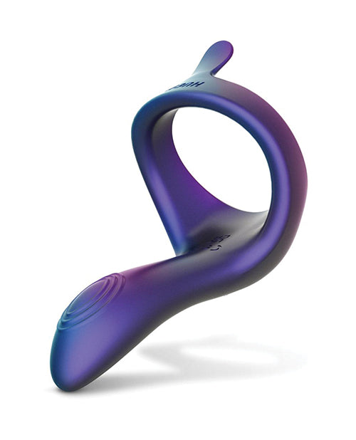 Solar Cock Ring w/Vibrating Perineum - Purple