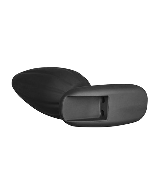 Silicone Noir Rocker Butt Plug - Medium