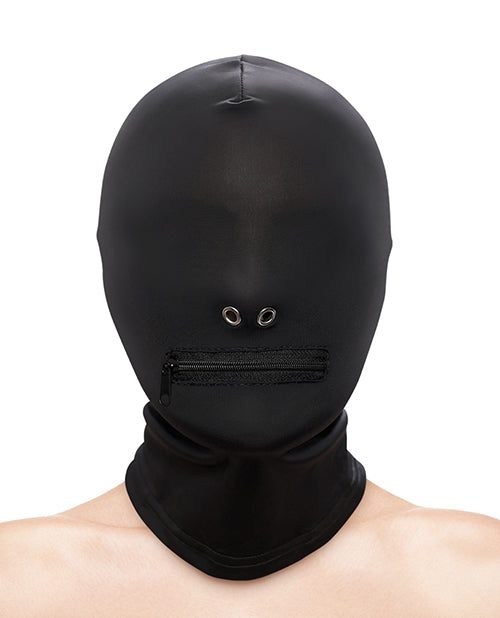 Zippered Mouth Hood