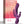 Trilux Kinky Finger Rabbit Vibrator w/ Anal Beads - Purple