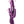 Trilux Kinky Finger Rabbit Vibrator w/ Anal Beads - Purple