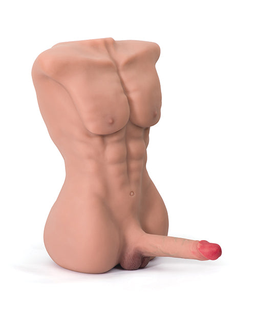 Torso Male Sex Doll with Flexible Dildo