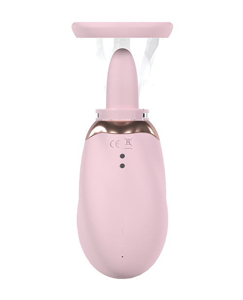 Shots Pumped Boost Rechargeable Vulva &amp; Breast Pump - Pink