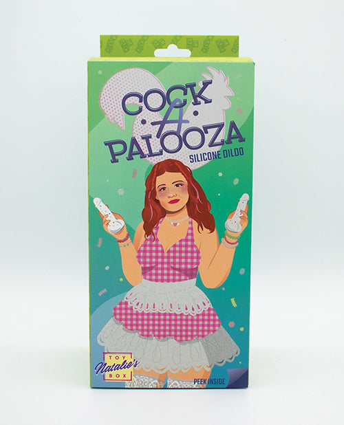 Cock-A-Palooza Confetti Silicone Suction Dildo