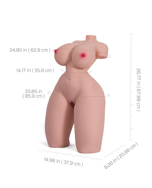 Mara Realistic Chest &amp; Buttocks Adult Torso Sex Doll