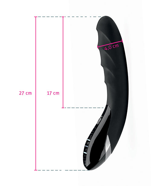 Sizzling Simon eStim Vibrator Black Edition