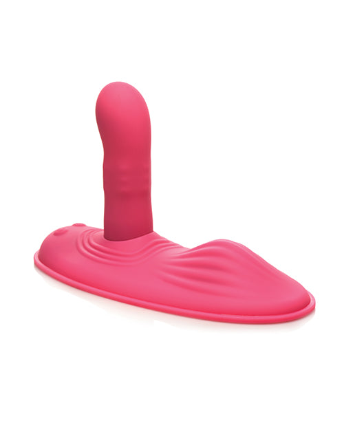 Spin N&#039; Grind Rotating &amp; Vibrating Silicone Grinder - Pink