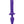 Together Double Pleasure 11"  Double-Ended Dildo & Butt Plug - Purple