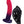 VeDO Duo Silicone Dildo w/Harness - Pink/Purple